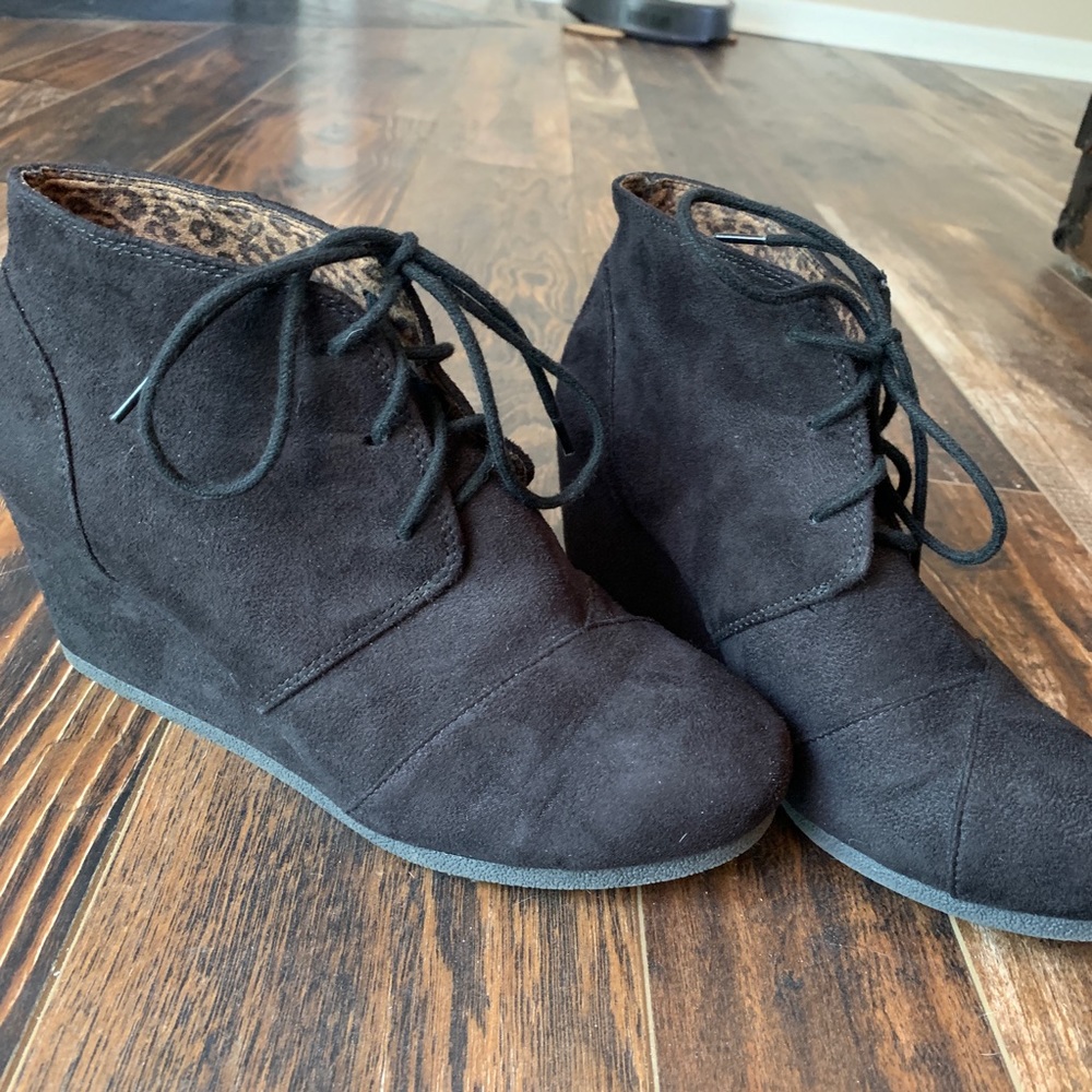 Heeled booties/ankle boots